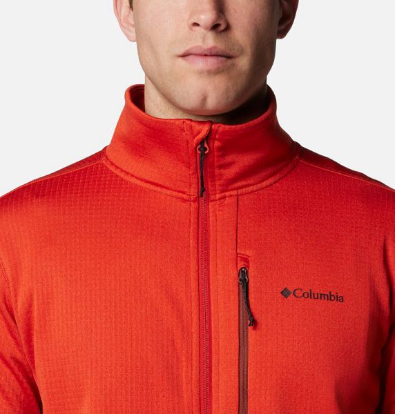 Men Columbia Park View™ Fleece Jackets Red | US-BMCEYG-867