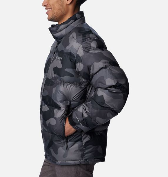 Men Columbia Pike Lake™ II Puffer Jacket Black Camo | US-KBDVQU-175