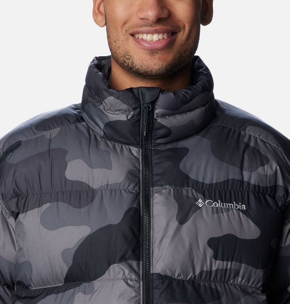 Men Columbia Pike Lake™ II Puffer Jacket Black Camo | US-KBDVQU-175