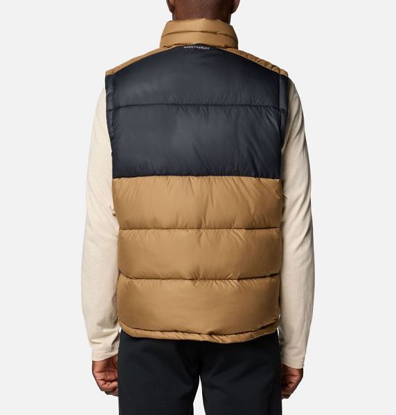 Men Columbia Pike Lake™ II Puffer Vest Black | US-DLHFWZ-931