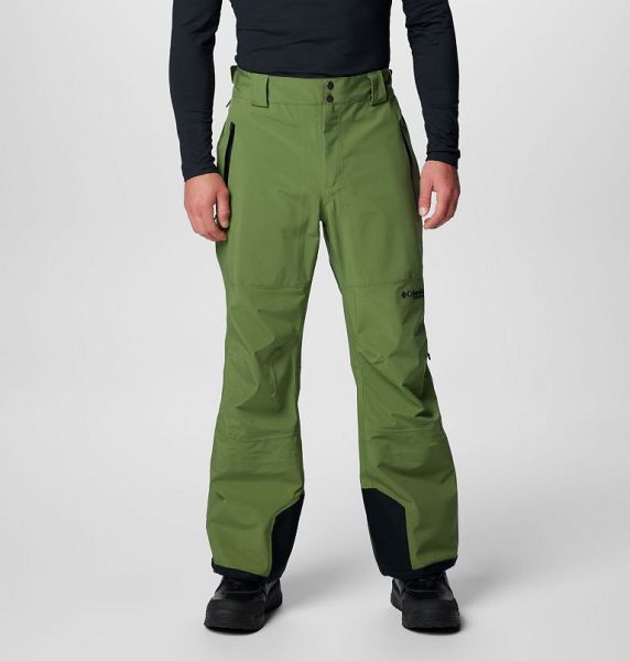 Men Columbia Platinum Peak™ II 3L Waterproof Ski Pants Black | US-IHERUG-920