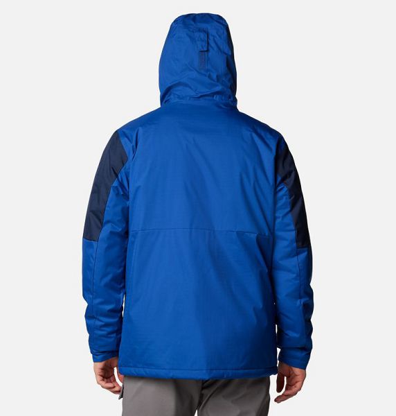 Men Columbia Point Park™ II Waterproof Insulated Jackets Blue / Navy | US-TPXUSB-873