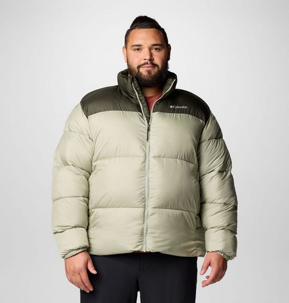 Men Columbia Puffect™ III Insulated Puffer Jacket Beige / Black | US-GWDBJT-149