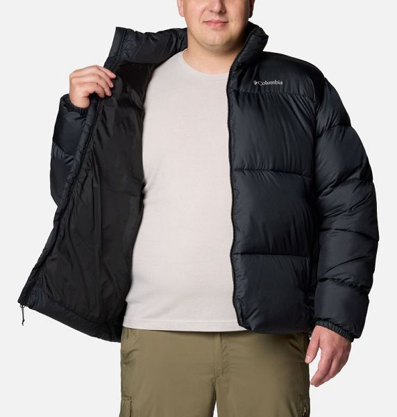 Men Columbia Puffect™ III Insulated Puffer Jacket Black | US-YTZPRG-360