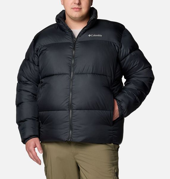 Men Columbia Puffect™ III Insulated Puffer Jacket Black | US-YTZPRG-360