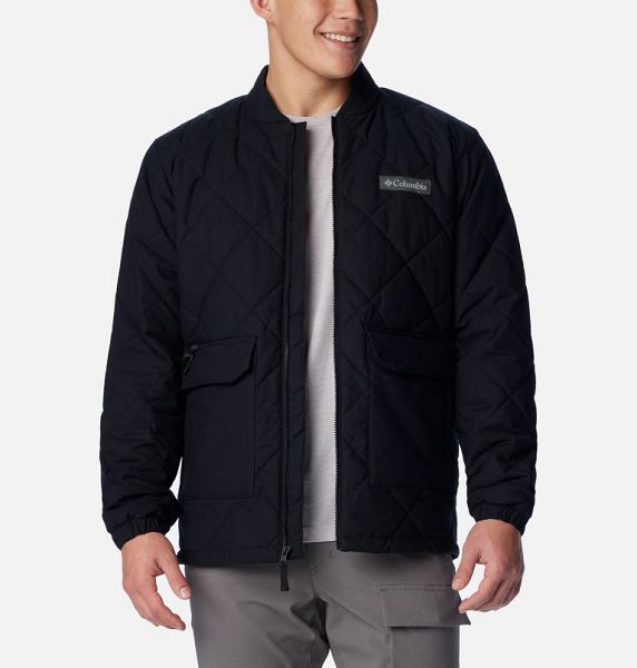 Men Columbia Rad Padded Jacket Black | US-QFMTEY-297