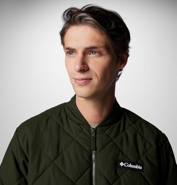 Men Columbia Rad Padded Jacket Deep Green | US-VUCZHF-793