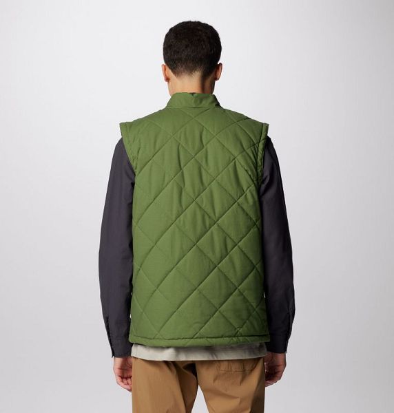 Men Columbia Rad Padded™ Vest Green | US-ZLBPTR-502