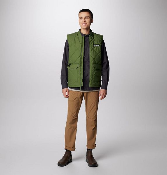 Men Columbia Rad Padded™ Vest Green | US-ZLBPTR-502