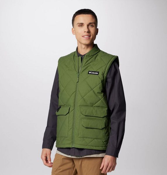 Men Columbia Rad Padded™ Vest Green | US-ZLBPTR-502