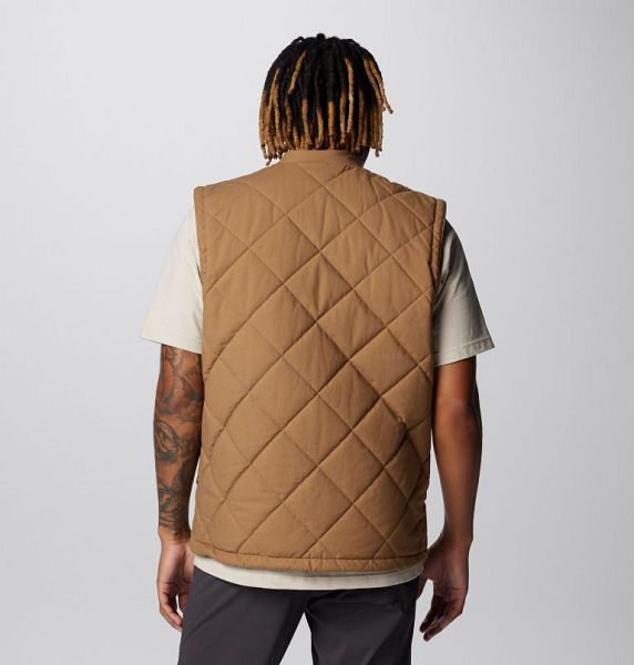 Men Columbia Rad Padded™ Vest Khaki | US-BRUOFM-140