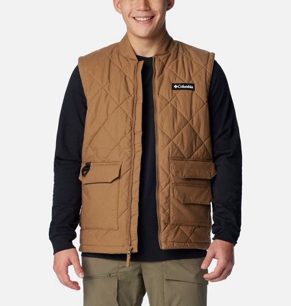 Men Columbia Rad Padded™ Vest Khaki | US-BRUOFM-140