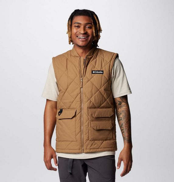 Men Columbia Rad Padded™ Vest Khaki | US-BRUOFM-140