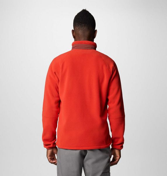 Men Columbia Rapid Expedition™ II Fleece Jackets Red | US-GDZYTL-972