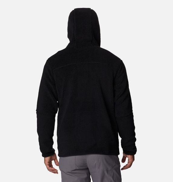 Men Columbia Rugged Ridge™ III Sherpa Hoodie Black | US-MHJNCY-973