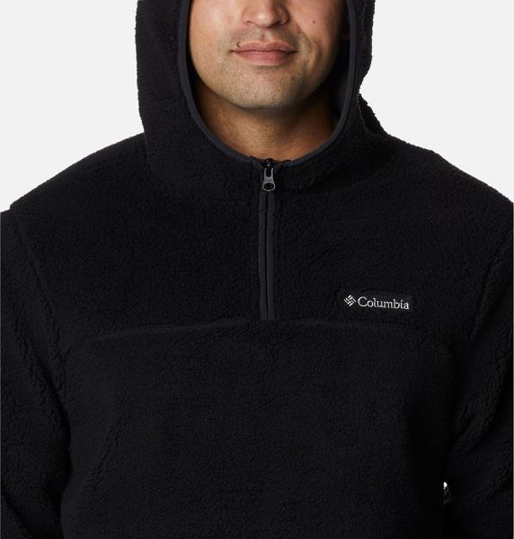 Men Columbia Rugged Ridge™ III Sherpa Hoodie Black | US-MHJNCY-973