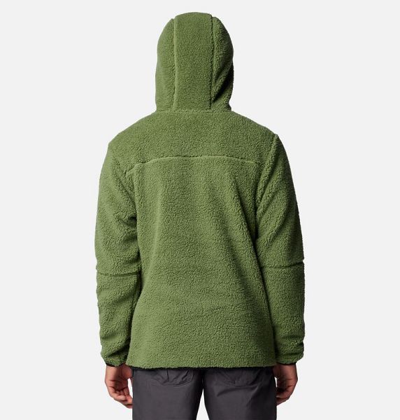 Men Columbia Rugged Ridge™ III Sherpa Hoodie Green | US-YJXNDI-249