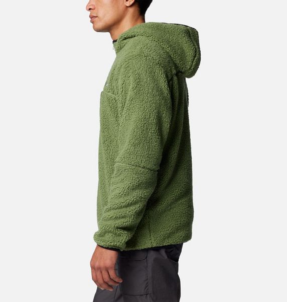 Men Columbia Rugged Ridge™ III Sherpa Hoodie Green | US-YJXNDI-249