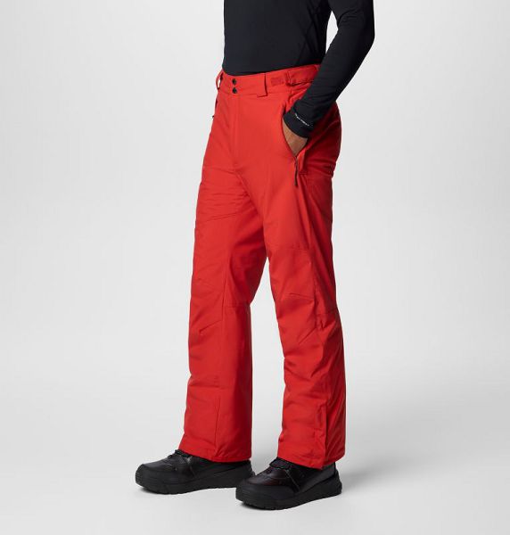 Men Columbia Shafer Canyon™ II Waterproof Ski Pants Red | US-YAJDOM-042