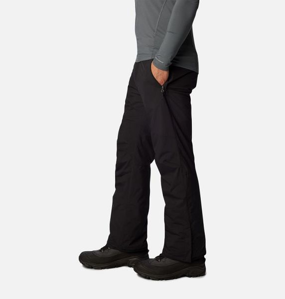 Men Columbia Shafer Canyon™ II Waterproof Ski Pants Black | US-RJPFNH-970