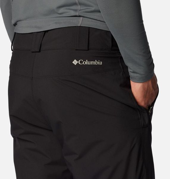 Men Columbia Shafer Canyon™ II Waterproof Ski Pants Black | US-RJPFNH-970