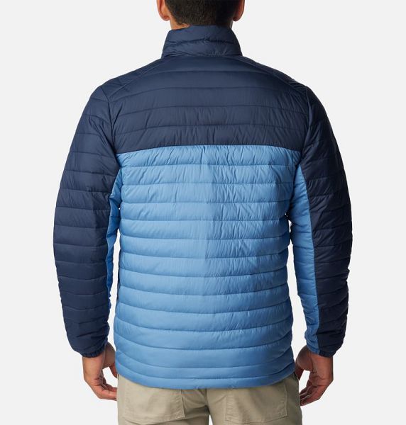 Men Columbia Silver Falls™ Packable Insulated Jackets Navy | US-LUWEGN-386