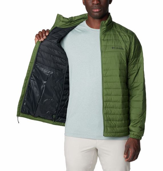 Men Columbia Silver Falls™ Packable Insulated Jackets Green | US-XHSWTJ-674