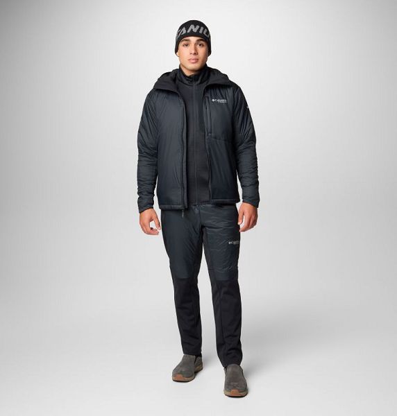 Men Columbia Silver Leaf™ II Stretch Insulated Jackets Black | US-ZBIKQF-749