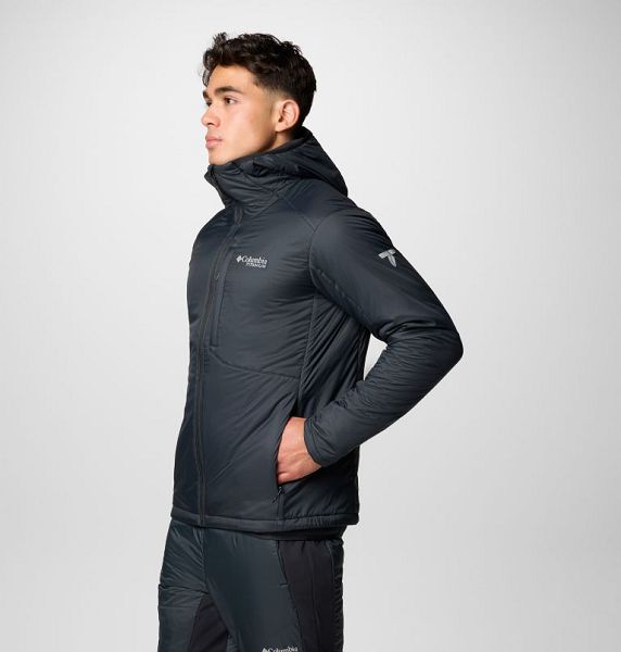 Men Columbia Silver Leaf™ II Stretch Insulated Jackets Black | US-ZBIKQF-749