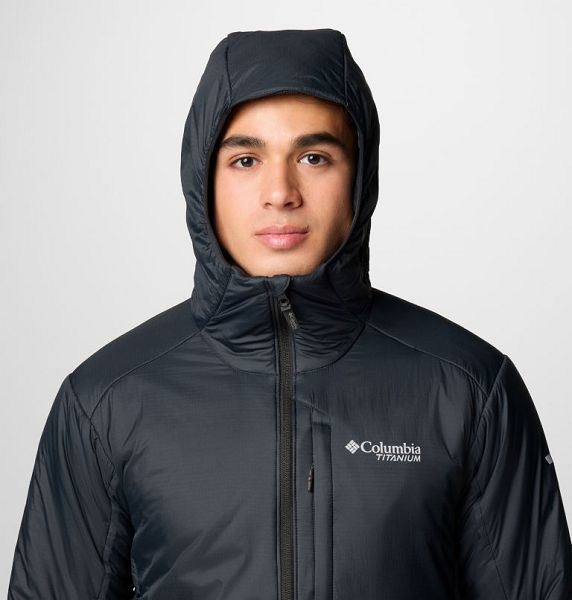 Men Columbia Silver Leaf™ II Stretch Insulated Jackets Black | US-ZBIKQF-749