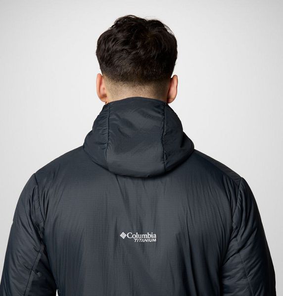 Men Columbia Silver Leaf™ II Stretch Insulated Jackets Black | US-ZBIKQF-749