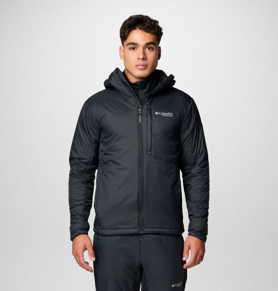 Men Columbia Silver Leaf™ II Stretch Insulated Jackets Black | US-ZBIKQF-749