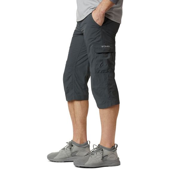 Men Columbia Silver Ridge™ II Capris Dark Grey | US-PTNIAO-628