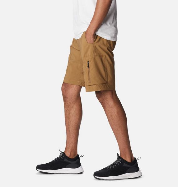 Men Columbia Silver Ridge™ Utility Cargo Walking Shorts Khaki | US-QXZWVY-273