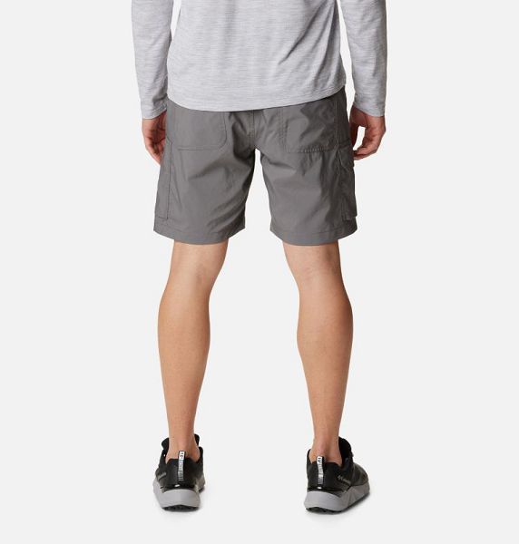 Men Columbia Silver Ridge™ Utility Cargo Walking Shorts Grey | US-TWHALE-053