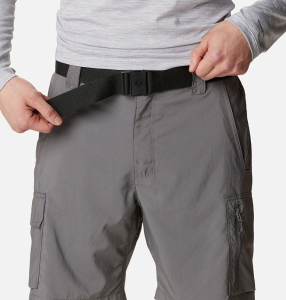 Men Columbia Silver Ridge™ Utility Cargo Walking Shorts Grey | US-TWHALE-053