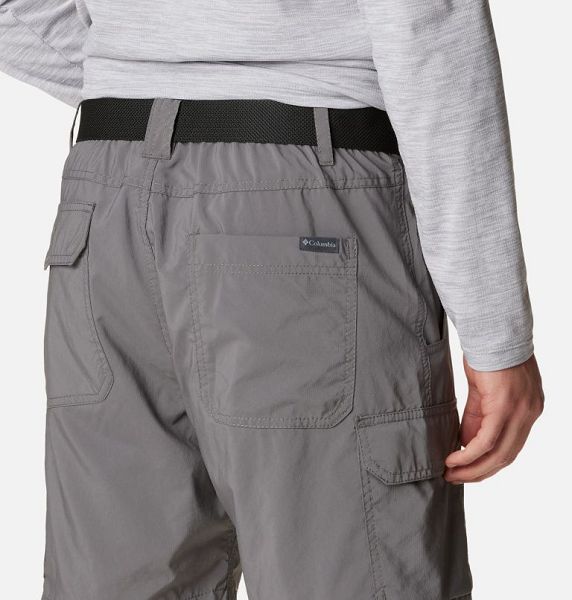 Men Columbia Silver Ridge™ Utility Cargo Walking Shorts Grey | US-TWHALE-053