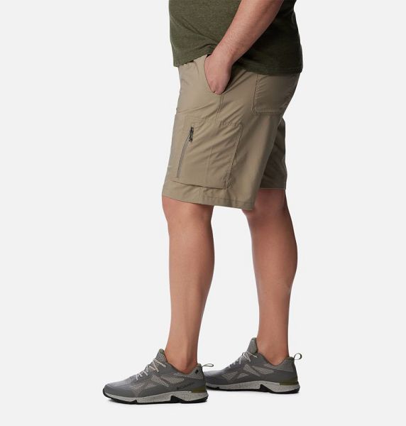 Men Columbia Silver Ridge™ Utility Cargo Walking Shorts Grey | US-ZADVHB-879