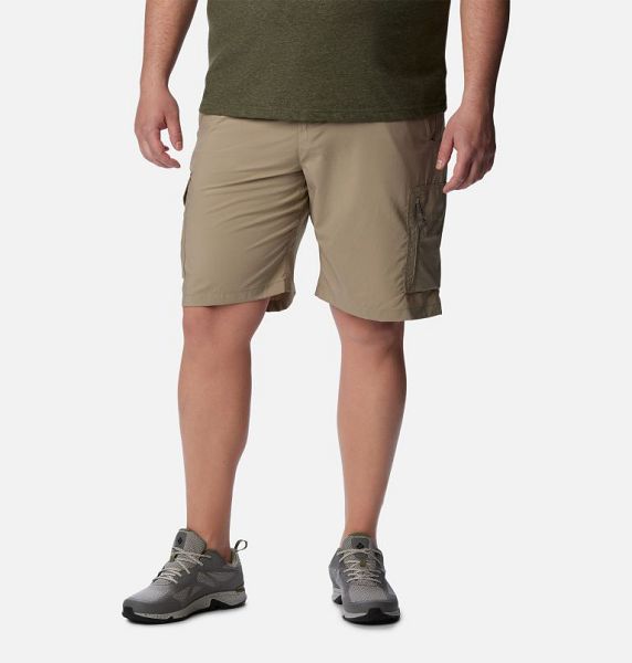 Men Columbia Silver Ridge™ Utility Cargo Walking Shorts Grey | US-ZADVHB-879