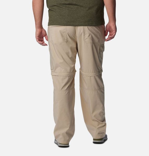 Men Columbia Silver Ridge™ Utility Convertible Walking Pants Khaki | US-LTMJIB-910