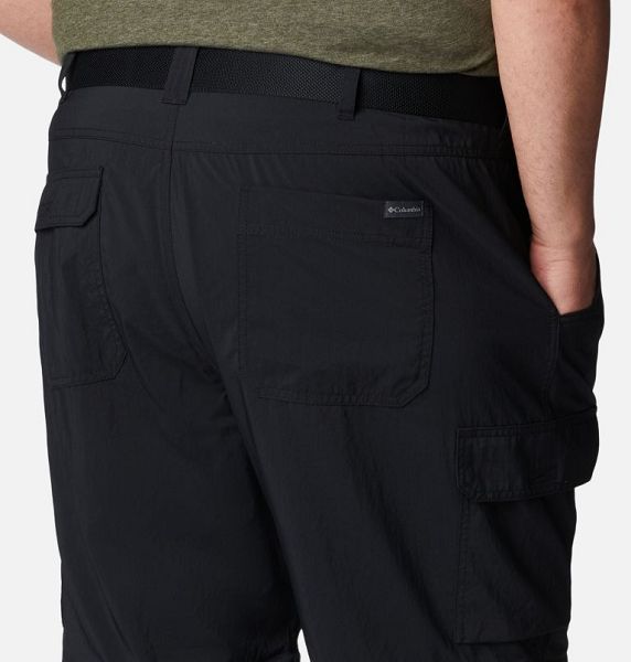 Men Columbia Silver Ridge™ Utility Convertible Walking Pants Black | US-WQPIDT-219