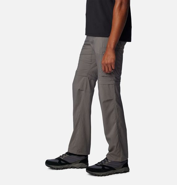 Men Columbia Silver Ridge™ Utility Convertible Walking Pants Grey | US-MEXJDB-631