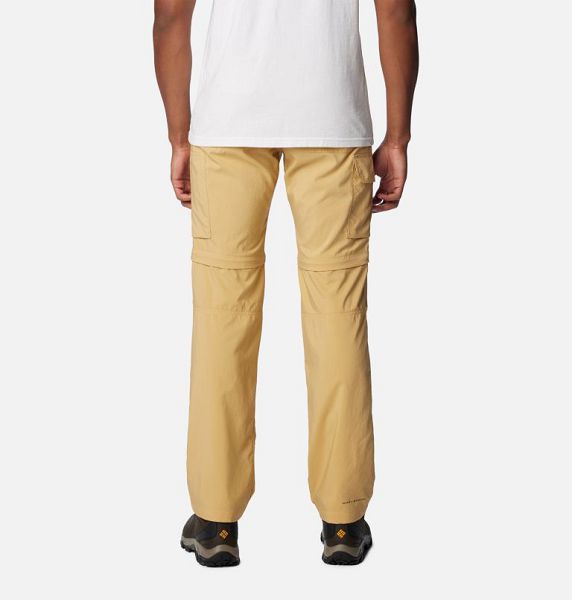 Men Columbia Silver Ridge™ Utility Convertible Walking Pants Light Brown | US-YONLTM-569