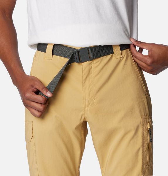 Men Columbia Silver Ridge™ Utility Convertible Walking Pants Light Brown | US-YONLTM-569