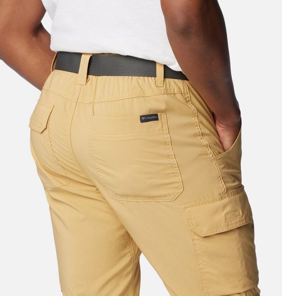 Men Columbia Silver Ridge™ Utility Convertible Walking Pants Light Brown | US-YONLTM-569