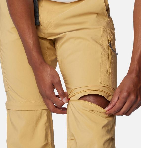 Men Columbia Silver Ridge™ Utility Convertible Walking Pants Light Brown | US-YONLTM-569