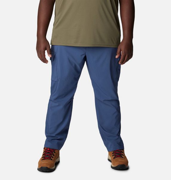 Men Columbia Silver Ridge™ Utility Hiking Pants Dark Blue | US-ENYXAQ-045