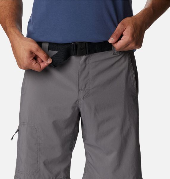 Men Columbia Silver Ridge™ Utility Walking Shorts Grey | US-HBAOCE-149