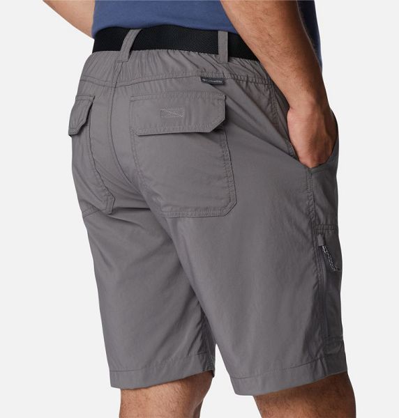 Men Columbia Silver Ridge™ Utility Walking Shorts Grey | US-HBAOCE-149