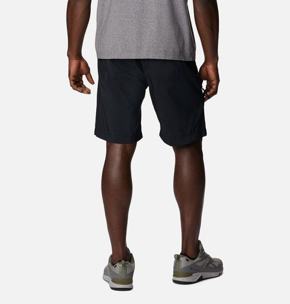 Men Columbia Silver Ridge™ Utility Walking Shorts Black | US-TCIWKN-549